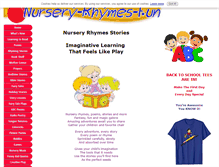 Tablet Screenshot of nursery-rhymes-fun.com